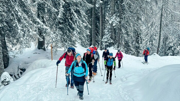 On Sunday, the route along the Penitents' Way leads up to Monte Lussari.
