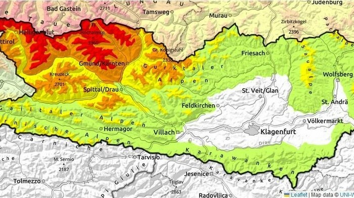 „Die Lawinenverhältnisse sind im Nordwesten weiterhin kritisch. Anstieg der Gefahr von ...