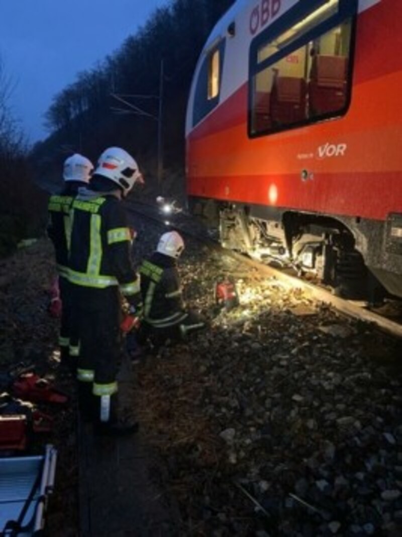 Einsatz in Waidhofen an der Ybbs (Bild: Bfkdo Amstetten)