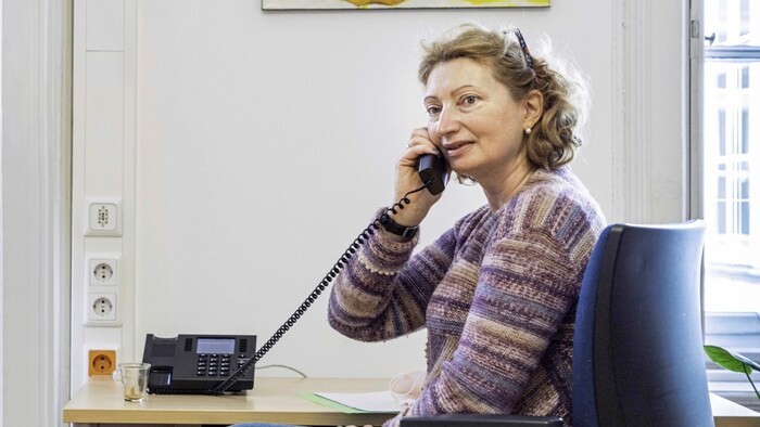 Antonia Keßelring, Leiterin der Wiener Telefonseelsorge
