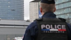 Ein Polizist in Frankreich (Bild: AFP)