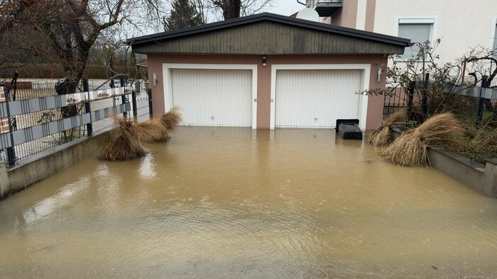 Hochwasser im Bezirk Melk
