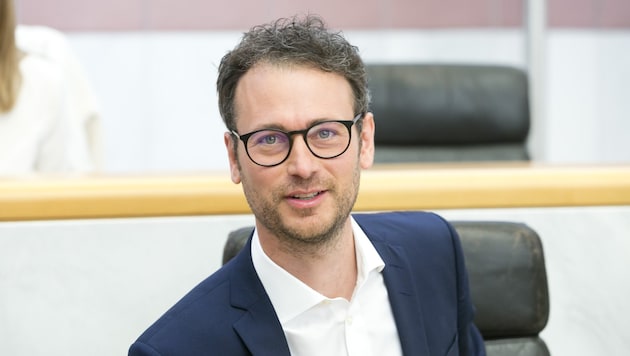 Der Grünen-Politiker Daniel Zadra ist 24. Dezember geboren. (Bild: Mathis Fotografie)