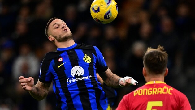 Marko Arnautovic war gegen Lecce in der Startelf. (Bild: AFP or licensors)