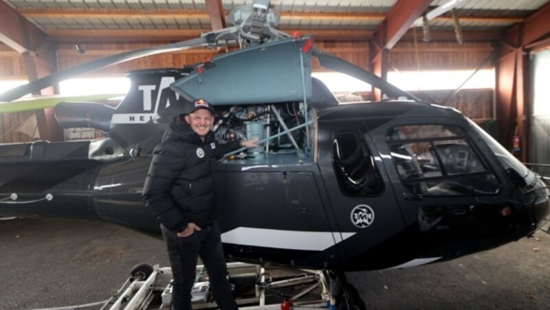 Thomas Morgenstern hat eine eigene Heli-Firma. (Bild: Kuess)