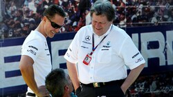 Michael Schumacher (l.) und Norbert Haug (Bild: GEPA pictures)