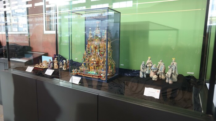Die internationale Krippenausstellung kann man noch bis 2. März am Bahnhof in Innsbruck ...