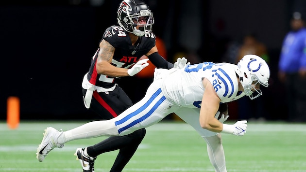 Die Indianapolis Colts stolperten gegen die Atlanta Falcons. (Bild: AFP/GETTY IMAGES/Kevin C. Cox)