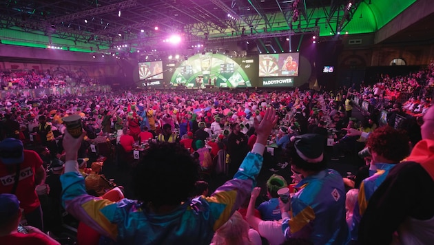 Der Alexandra Palace - das Zuhause der Darts-Fans