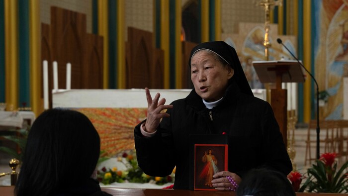 Nonne in Peking