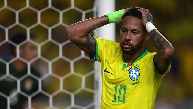 Sorgen bei Neymar und Co. (Bild: APA/AFP/CARL DE SOUZA)