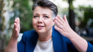 Grünen-Generalsekretärin Olga Voglauer (Bild: APA/GEORG HOCHMUTH)