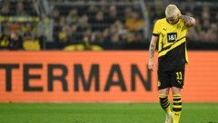 Marco Reus hatte den Fans etwas zu sagen. (Bild: APA/AFP/INA FASSBENDER)