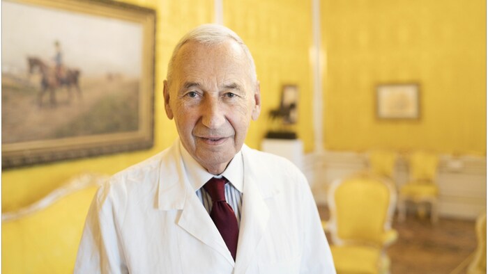 Der legendäre Wiener Arzt  Dr. Dr. Johannes Huber