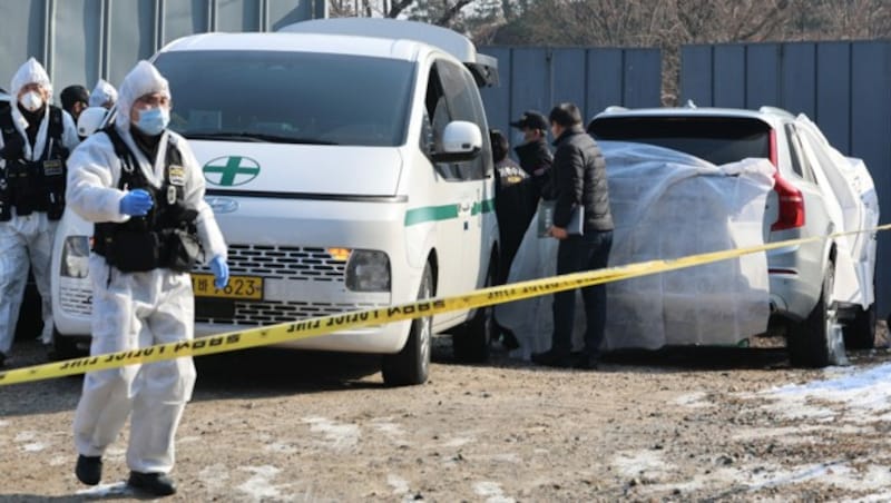 Lee Sun Kyun wurde tot in einem Wagen in einem Park in Seoul aufgefunden. (Bild: APA/AFP/Yonhap)