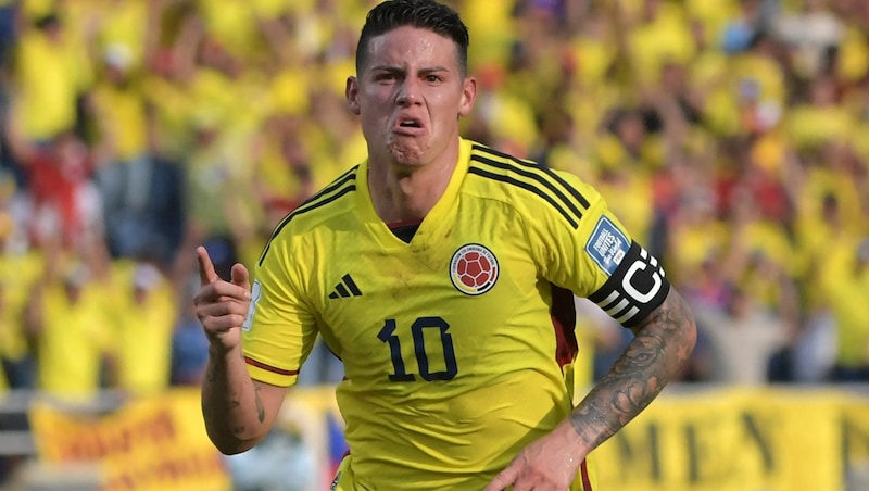 James Rodriguez (Bild: APA/AFP/Raul ARBOLEDA)