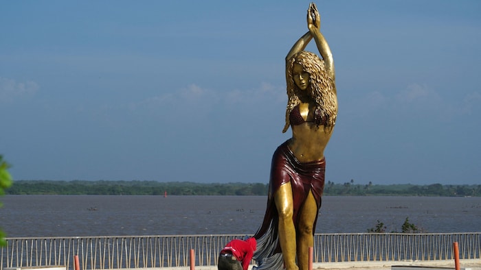 Sängerin Shakira hat jetzt ihre eigene Skulptur.