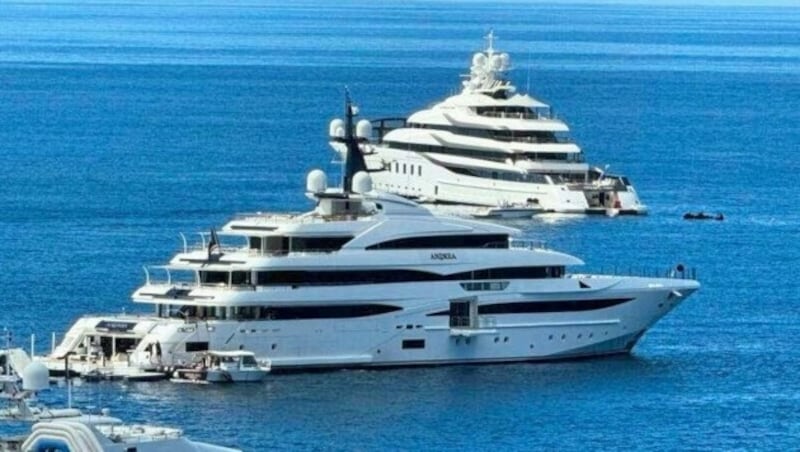 Die „Infinity“ von Eric Schmidt kostete 62 Millionen Euro. (Bild: (c) www.VIENNAREPORT.at)