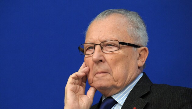 Der ehemalige EU-Kommissionspräsident Jacques Delors ist im Alter von 98 Jahren gestorben. (Bild: AFP)
