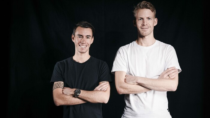 Stefan Kraft (links) und Michael Hayböck gehören seit vielen Jahren der JumpandReach-Familie an.
