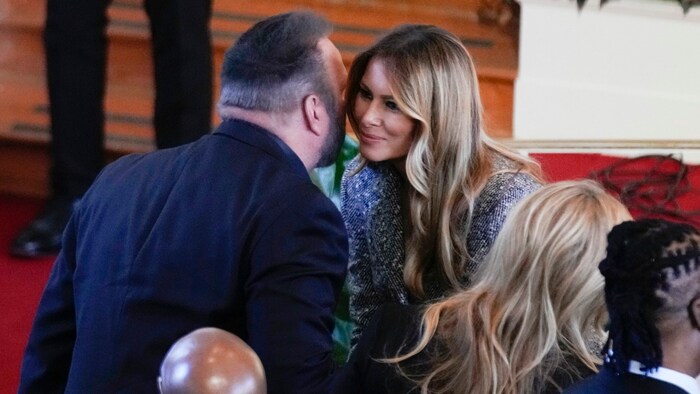 Einen der raren öffentlichen Auftritte absolvierte Melania Trump zuletzt am 28. November beim ...