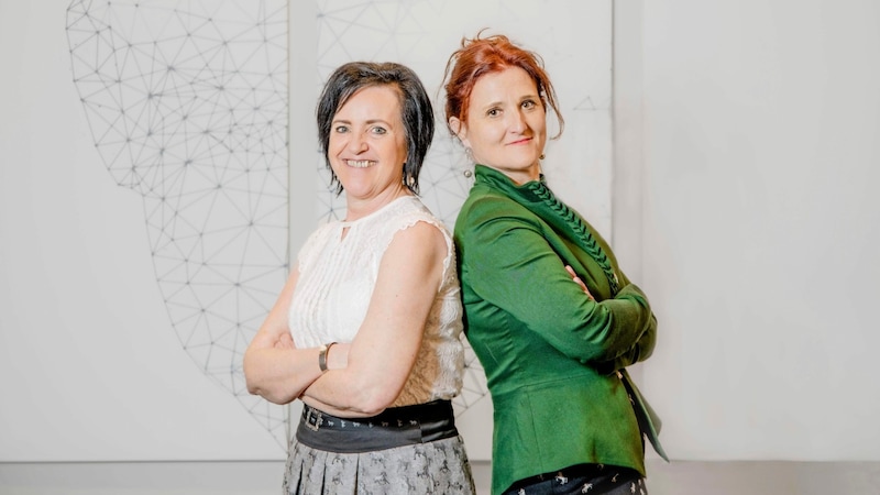 Sylvia Loidolt and Susanne Haubenhofer from the Graz Adventure Region are already looking forward to this fantastic event. (Bild: MICHAELA PFLEGER)