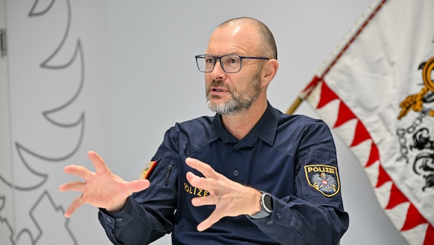 Zug zur Bundespolitik: Oberösterreichs Polizeichef Andreas Pilsl wurde auch schon mehrfach als möglicher Innenminister genannt. (Bild: Dostal Harald)