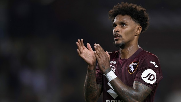 Valentino Lazaro won with Torino against Como. (Bild: GEPA pictures)