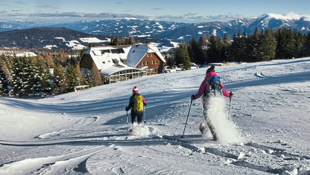 Eine Schneeschuh-Wanderung in den Seetaler Alpen – idealer Start ins Wander-Jahr 2024.