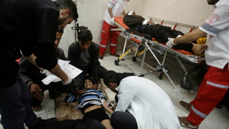 Ein Krankenhaus in Khan Younis (Bild: Associated Press)