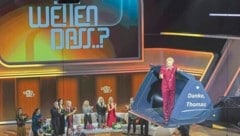 Abgeschleppt: Gottschalks letzte „Wetten, dass ..?“- Show.  (Bild: People Picture/Willi Schneider)