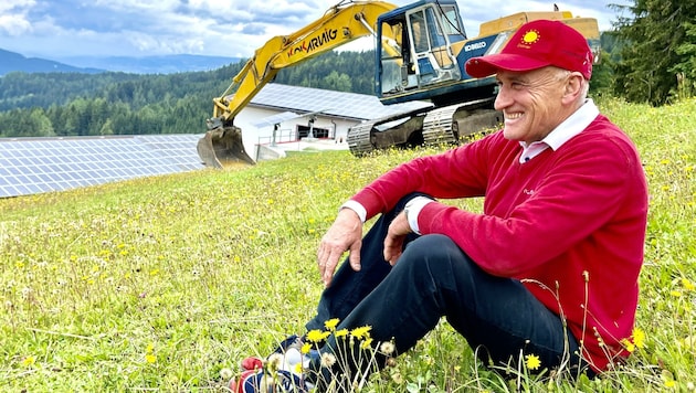 Der Lavanttaler Franz Dorner ist Pionier der Windkraft in Kärnten (Bild: Hronek Eveline)