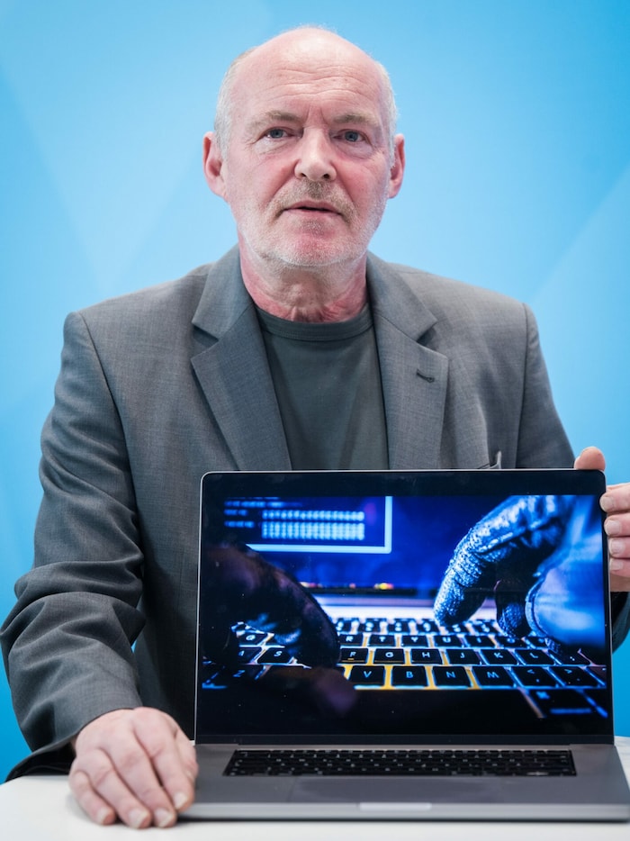 Gerald Sakoparnig, Chef der Sparte Betrug im Landeskriminalamt OÖ, rät dazu, die E-Mails sofort ...