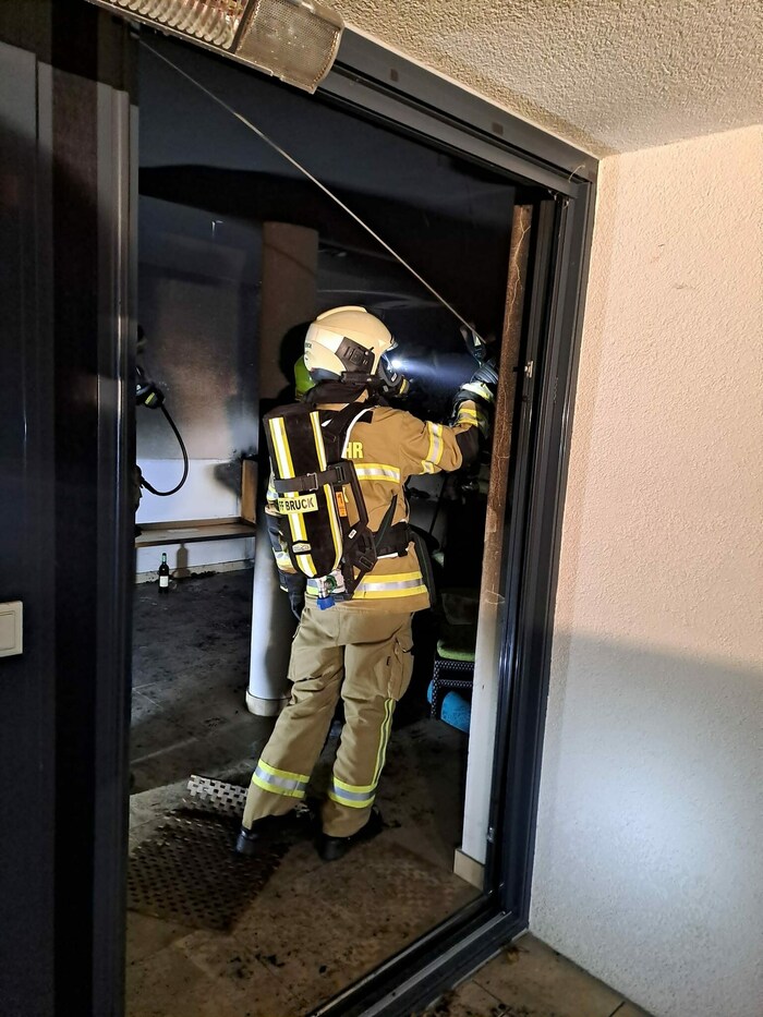 Die Feuerwehr konnte das Feuer rasch löschen.