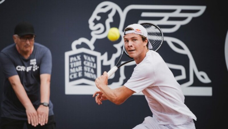 Das Antreten beim ATP-Turnier in Kitzbühel war für Joel Schwärzler ein besonderes Highlight. (Bild: Mia Knoll)