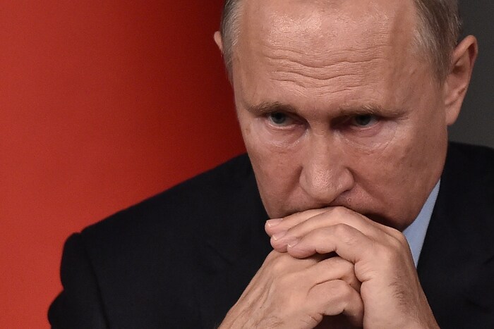 Russlands Präsident Wladimir Putin sieht sein Land in einem „Krieg gegen die NATO“.