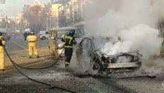 Am Samstag hatte die Ukraine nach russischen Angaben die russische Stadt Belgorod angegriffen. (Bild: AFP)