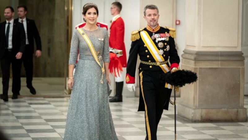 Frederik und Mary von Dänemark (Bild: AFP)