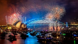 Feuerwerk in Sydney (Bild: AFP)