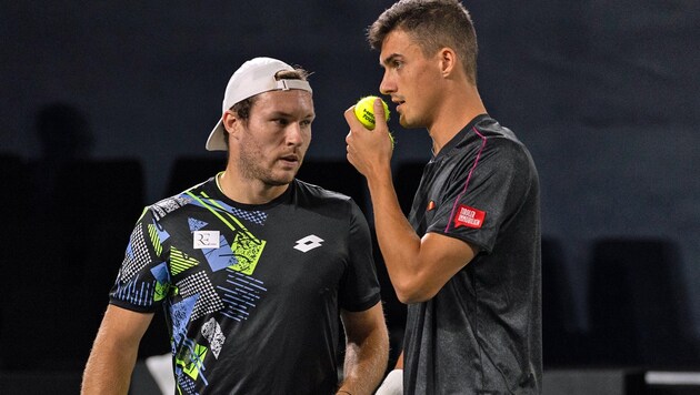 Lucas Miedler (li.) und Alexander Erler (Bild: GEPA pictures)