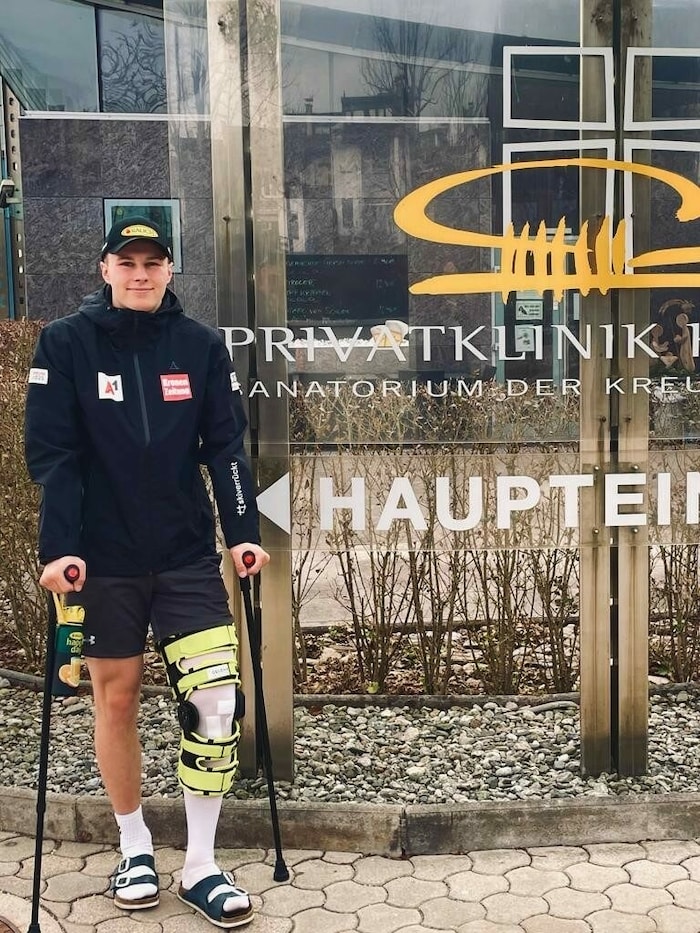 In der Privatklinik Hochrum wurde Martin-Luis Walch am vergangenen Samstag operiert.