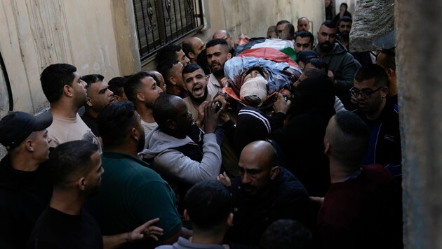 Siedler töteten im abgelaufenen Jahr zehn Palästinenser, dokumentierten Menschenrechtler. (Bild: AP)
