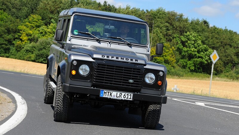 Land Rover Defender 110 (2014) (Bild: Jaguar Land Rover)