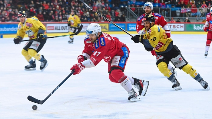 Marcel Witting auf dem Weg zur 2:1-Führung gegen Wien.