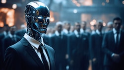 Eine ganze Reihe von Unternehmen arbeitet an humanoiden Robotern, in Amazon-Lagern finden schon Tests statt. Doch nicht nur in der Robotik wird sich 2024 einiges tun. (Bild: KI-generiert - remake - stock.adobe.com)