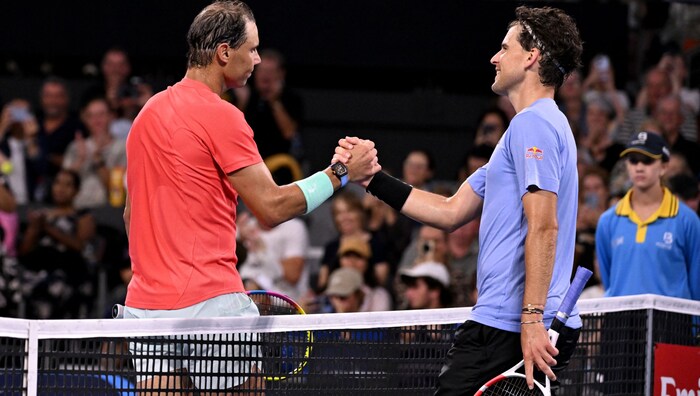 Kennen sich gut: Rafael Nadal (l.) und Dominic Thiem