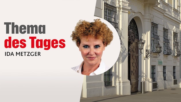 Kommentiert für die „Krone“ das innenpolitische Geschehen: Journalistin Ida Metzger