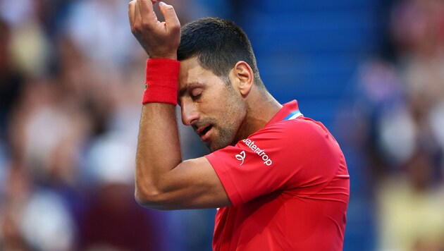 Enttäuschung bei Novak Djokovic (Bild: AP)