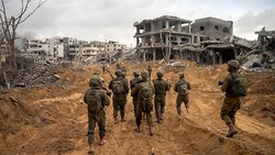 Noch gehen die Kämpfe im Gazastreifen weiter. Was passiert aber nach dem Abzug der israelischen Armee? (Bild: APA/AFP/Israeli Army)