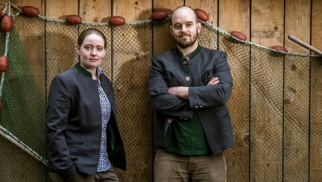 Johanna und Markus Rohn haben den Jagersimmerl übernommen. (Bild: Monika Löff)